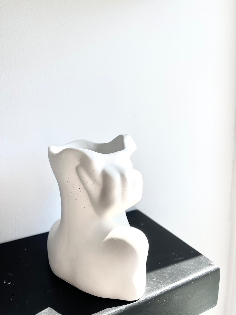 Face Vase Lady Head Vase Modern Vase Minimalist Pot - Etsy