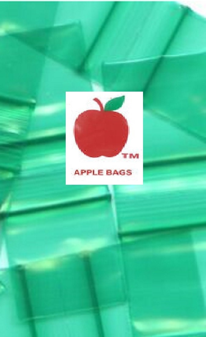 Apple Bags - Ziplock - Mini - Colored - Baggies