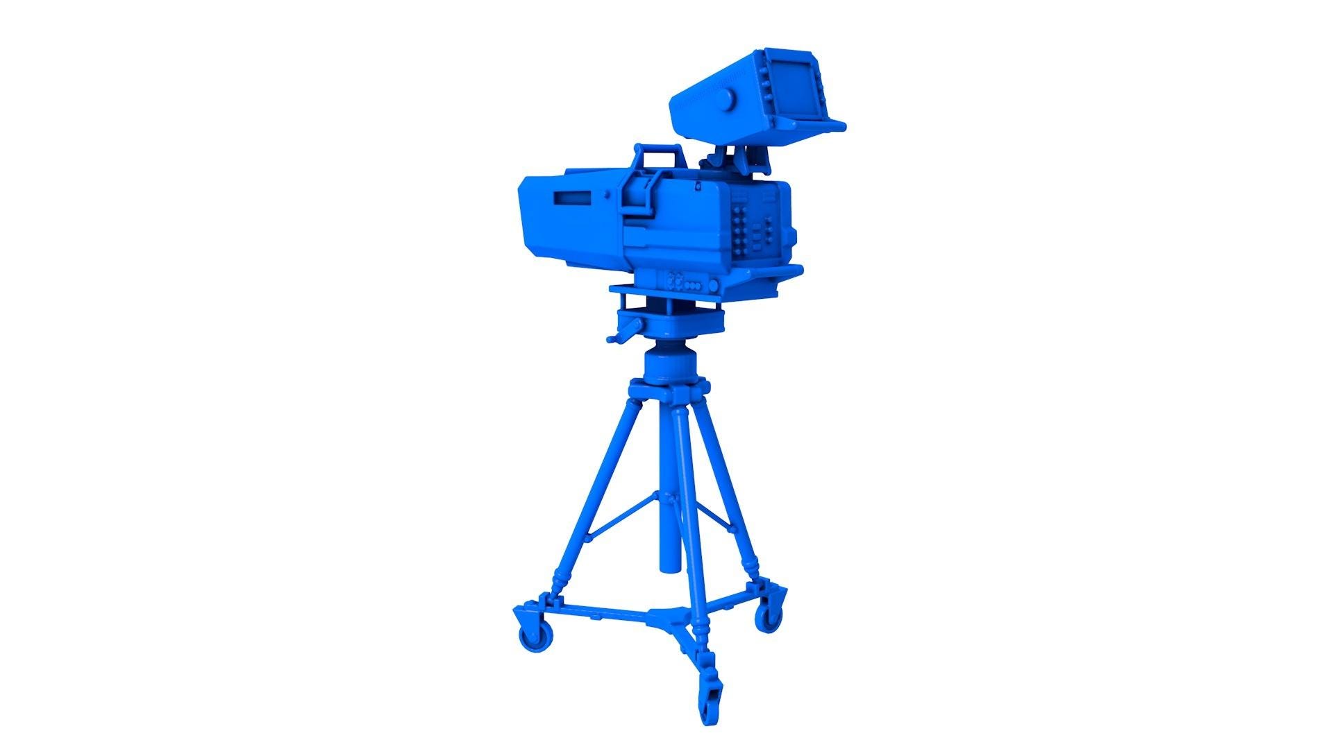 Studio Camera / caméra / stl caméra / piédestal / studio / caméra vidéo / Studio Camera STL