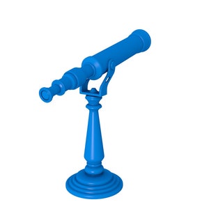 Telescope stl file / Telescope  printers / Vintage Telescope stl file