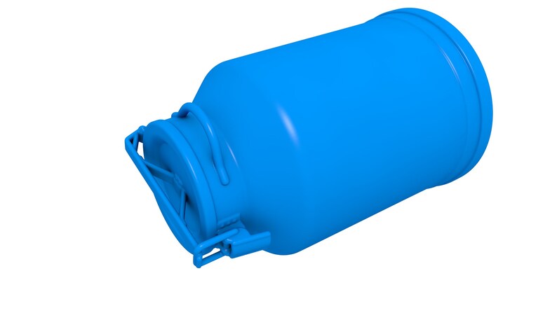 Milk Bucket Stl File / Printable Milk Bucket Stl File for 3d - Etsy