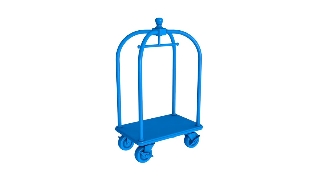 Luggage Cart File / Printable Stl File Foprinters Motel Etsy Australia