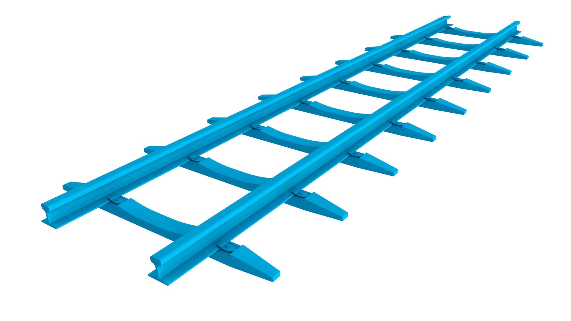 Railway Tracks stl file / printable railway stl file for 3d printers,