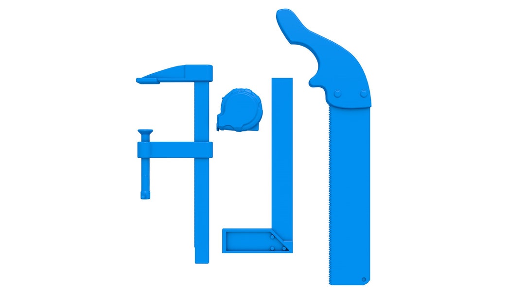 Construction Tools Stl File / Printable Measure Stl File,printer , Pull