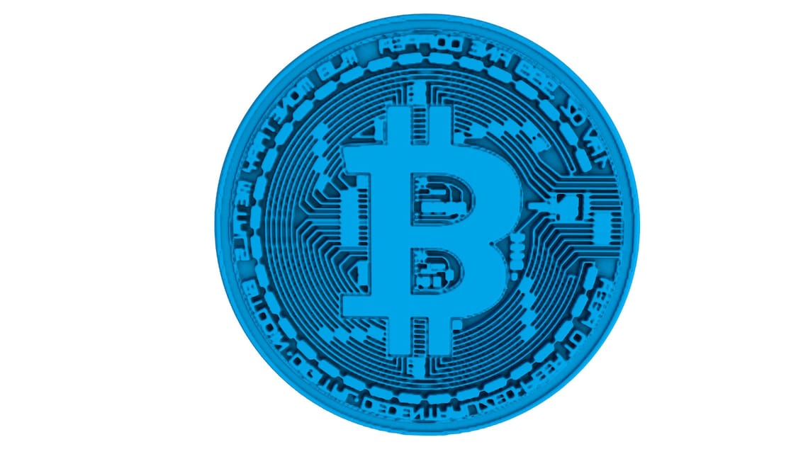 Bitcoin Stl File / Printable Stl File for 3d Printers, Home Crown Stl ...