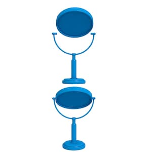 Bordspegel stl-fil / utskrivbar stl-fil för 3D-skrivare, heminredning stl-filer, spegelväxter,
