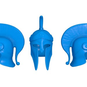 Warrior Helmet stl file / printable stl file for 3d printers, home decoration stl files, Viking Helmet   printer