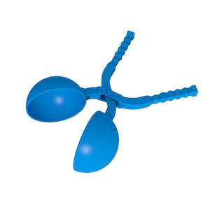 Sphere Shaped Snowball Maker Tool  stl  file / printable stl file foprinters,building stl file, Snowball Maker Tool printer