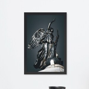 Framed Print | Gettysburg Battlefield National Park | Museum Quality Enhanced Matte Poster Print Framed in Sustainable Ayous Wood