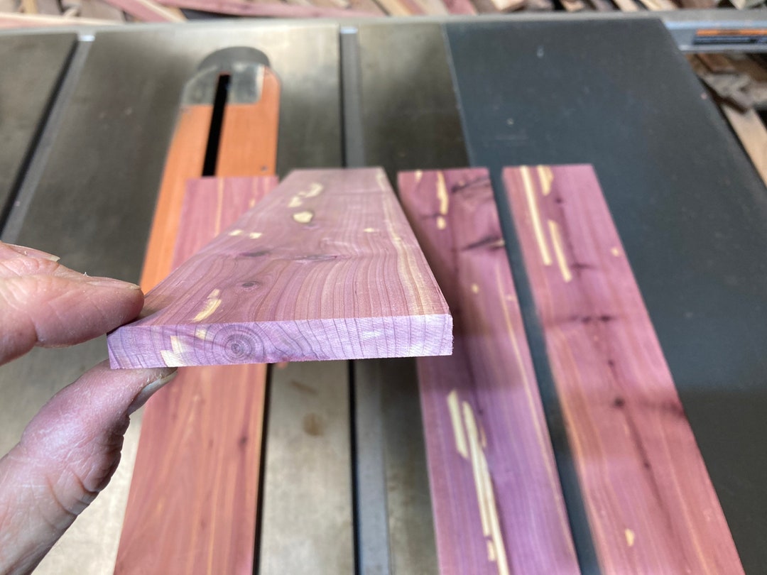 Eastern Red Cedar, 3 Bds S4S at 1-1/2” X 5-1/2” X 48” - Etsy