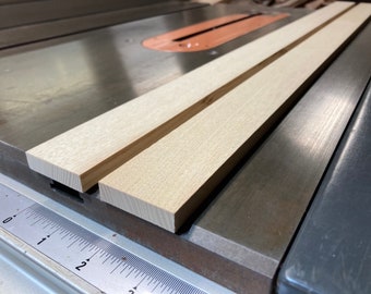 Red Oak slats, 50  pieces at 1/2" x 2-1/2” x 15, surface planed.