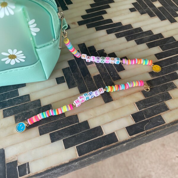Preppy Keychain - Etsy