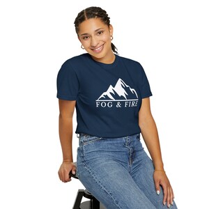 Fog & Fire Logo T Shirt. image 11
