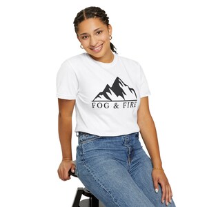 Fog & Fire Logo T Shirt. image 8