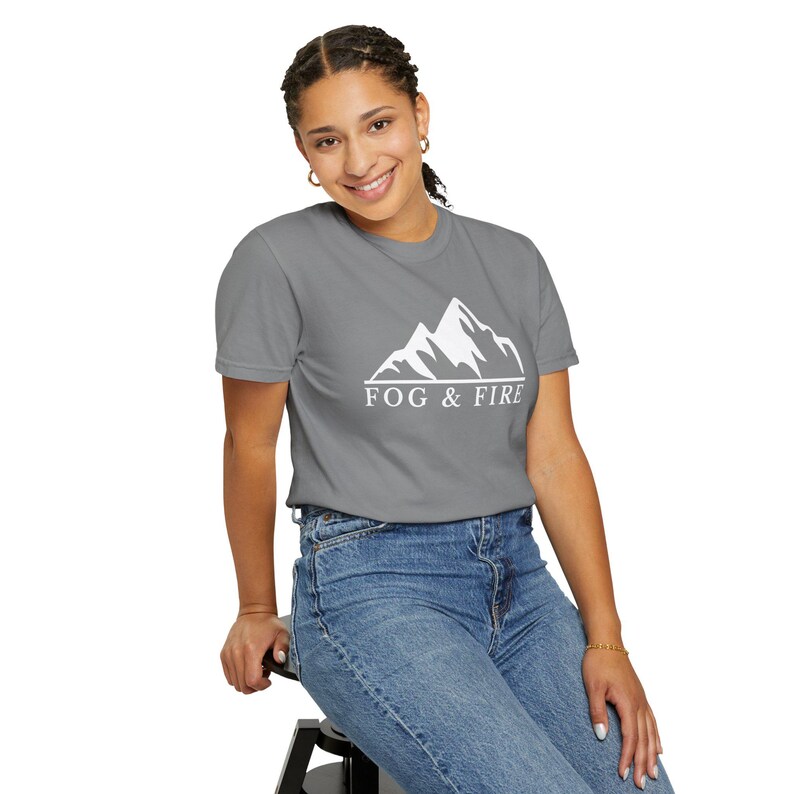 Fog & Fire Logo T Shirt. image 10