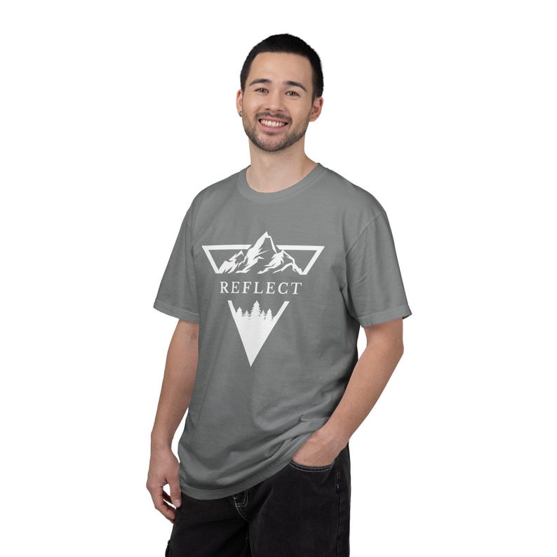 Fog & Fire Reflection T-shirt image 8