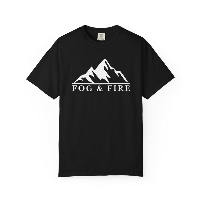 Fog & Fire Logo T Shirt. image 5