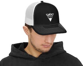 Fog & Fire Reflect Trucker Cap | Embroidered Snapback