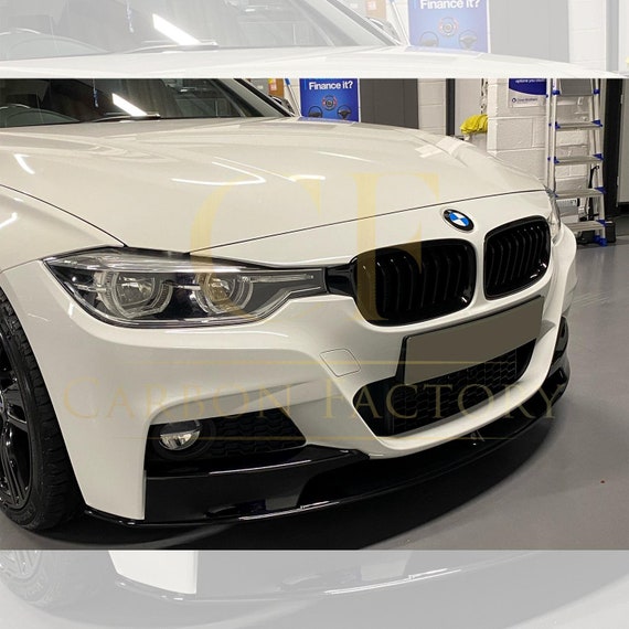 Buy BMW F30 F31 3 Series M Sport M Performance Style Gloss Black Front  Splitter 12-19 Online in India 
