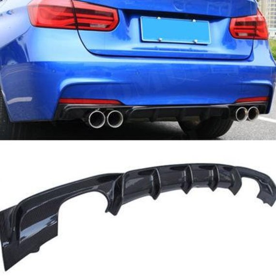 BMW F30 F31 3 Series Gloss Black Rear Diffuser Quad Exhaust 12-19