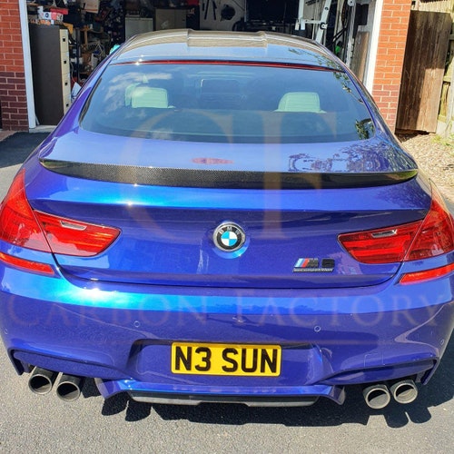 BMW 6 Series F06 F12 F13 inc shops M6 Carbon Fibre Boot Spoiler M Performance Style 11-18