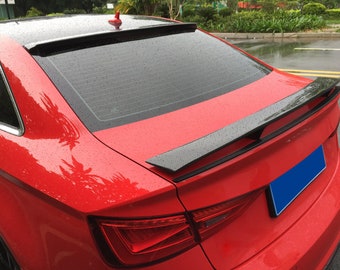 Audi A3 Saloon Carbon Fibre Roof Spoiler 13-19