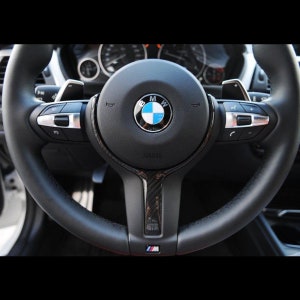 Carbon fiber steering wheel cover - .de