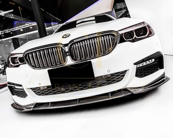 BMW G30 5 Series M Sport Carbon Front Splitter FD Style 17-20