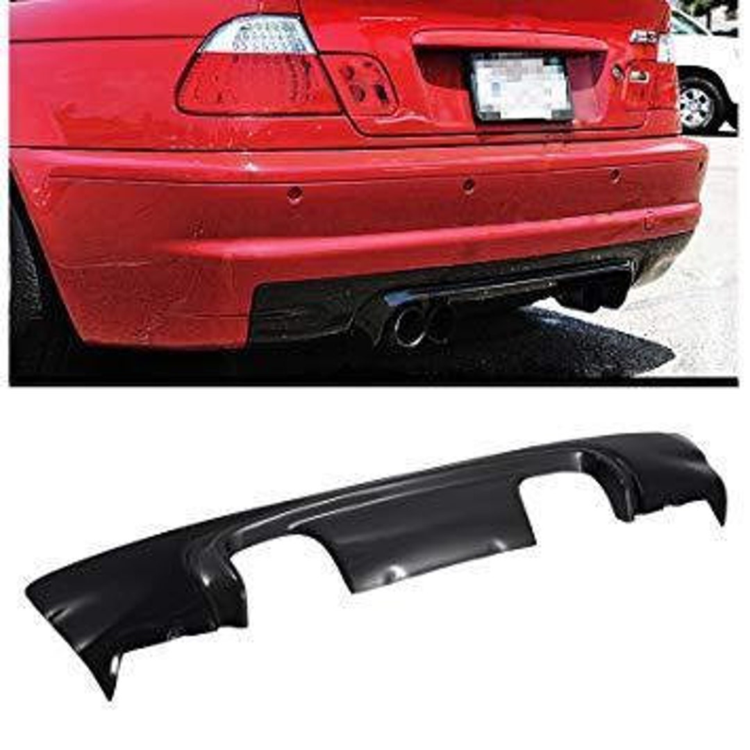 BMW E46 M3 Carbon Fibre Rear Diffuser 98-05 - Etsy