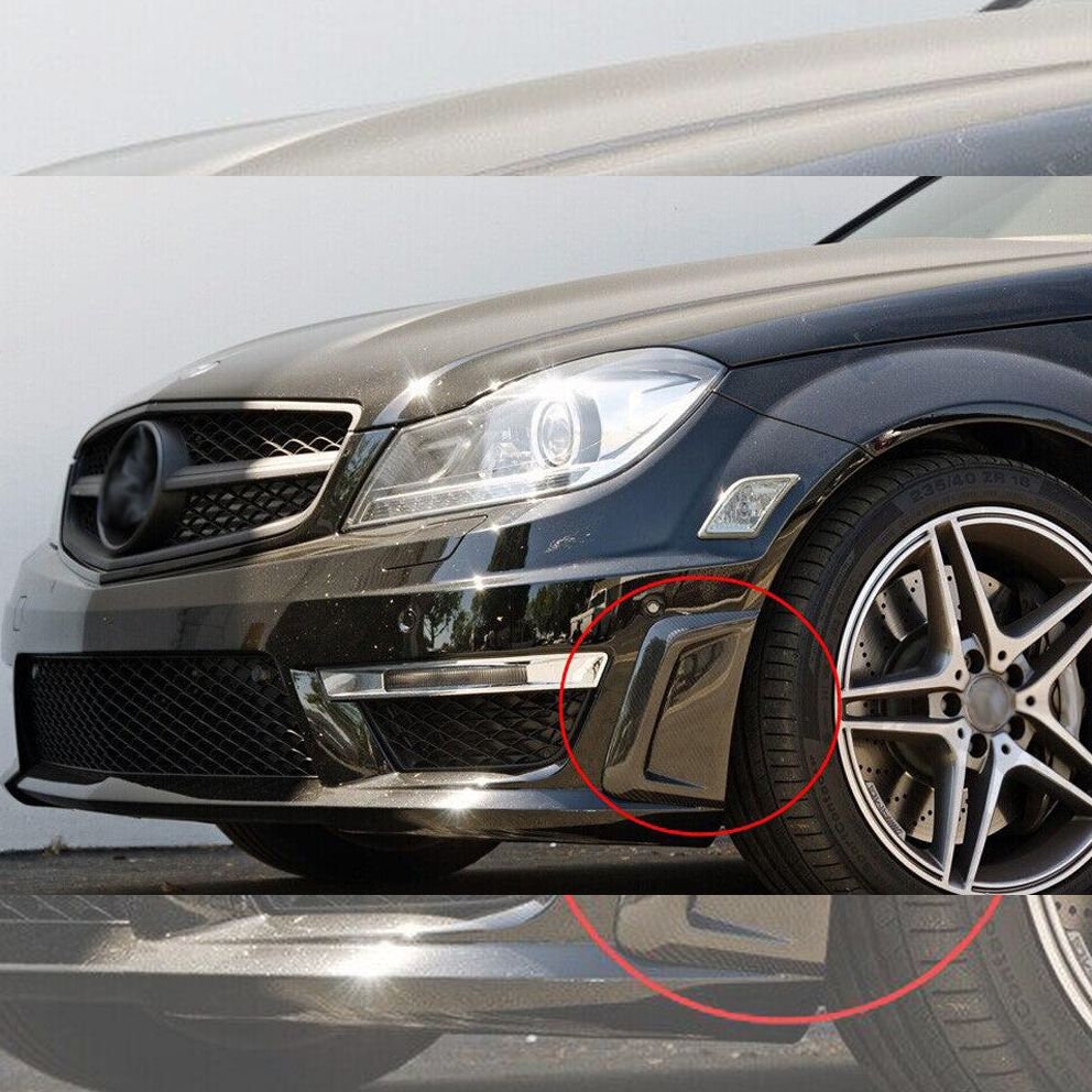 Car Side Skirt Stickers Decal,for Mercedes Benz W204 C63 AMG S204
