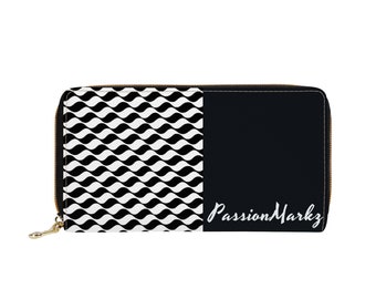 black white clutch