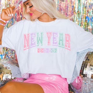 New Year 2025 PNG-New Years Sublimation Digital Design Download-happy new year png, simple new year png, disco ball png, retro new year png