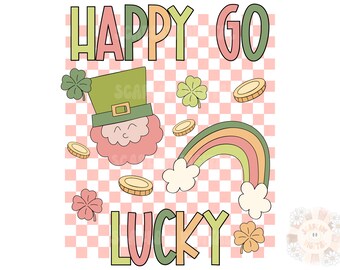 Lucky PNG-Saint Patrick’s Day Sublimation Digital Design Download-happy png, st patty day png, leprechaun png, clover png, good luck png