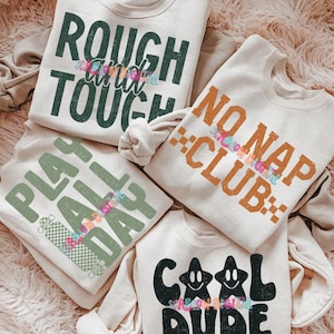 Boy PNG Designs Bundle Digital File, no nap club png, rough and tough png, cool dude png, play all day png, little boy png, trendy boy png
