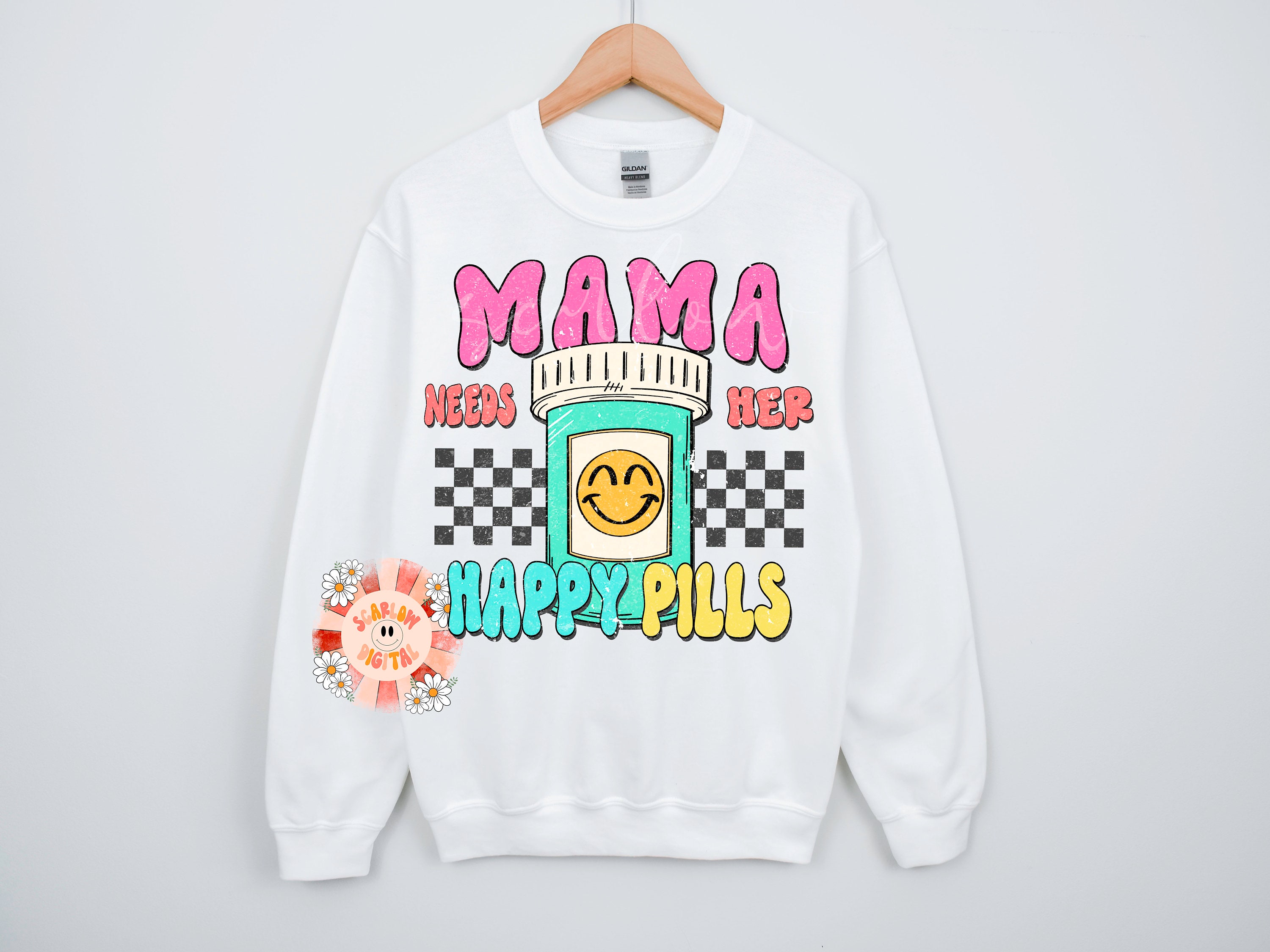 Mama Needs Her Happy Medicine Png-funny Sublimation Digital Design