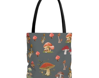 Morel Mushroom Tote Bag Mushroom Hunting Bag Morchella - Etsy