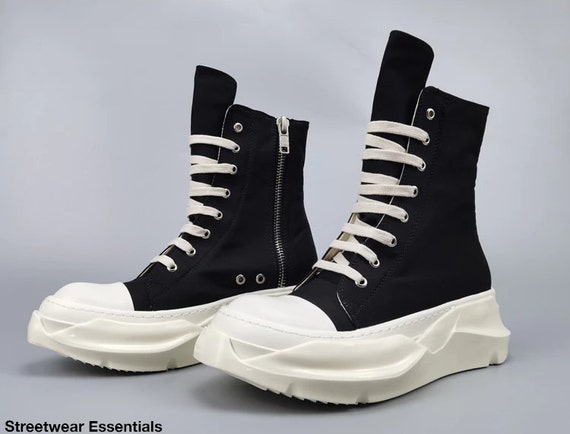 rick owen platform sneakers