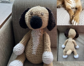 CUSTOM häkeln Hund Kuscheltier/Teddy