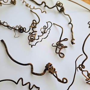 20 Grapevine Tendrils — Natural Curlicues for Crafts