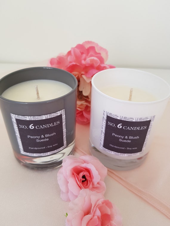 Handmade Peony Candle, Flower Candle, Handmade soy Candle, Birthday Gifts  for her, Birthday gift Coworker, Best Friend Birthday, Sister Gift