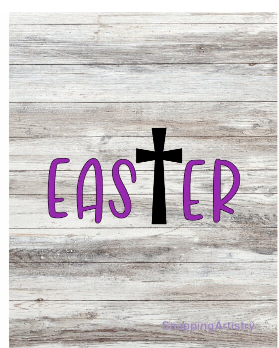 Easter Cross SVG, Easter Svg, Holiday Svg, Cross Svg, Cricut