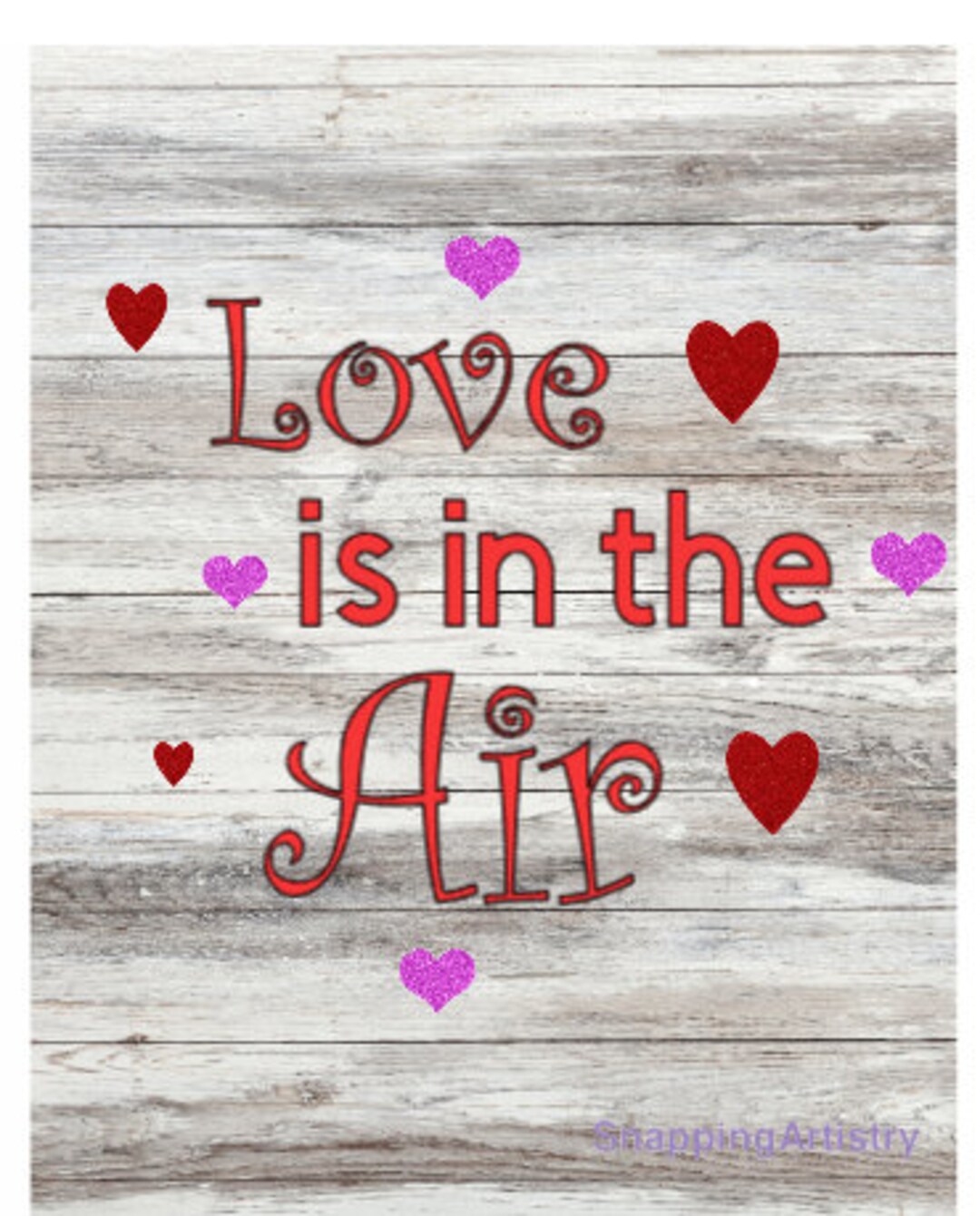 LOVE IS IN the Air Svg, Love Svg, Valentine Svg, Heart , Cricut