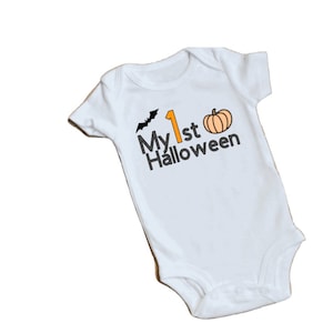 1ST Halloween SVG, primer Halloween Svg, baby's 1st Halloween Svg, Svg de temporada, lima cortada, Silhouette, Circut
