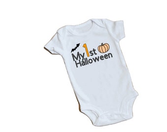 1ST Halloween SVG, first Halloween Svg, baby's 1st Halloween Svg, seasonal Svg, cut file, Silhouette, Circut