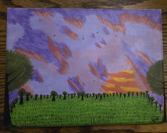 Coucher de soleil