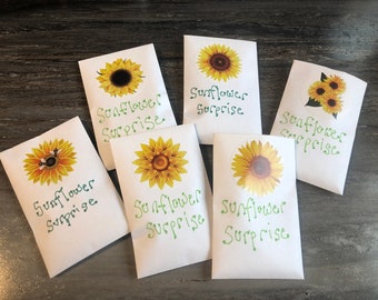 Sunflower Surprise! Pack of 50 seeds for planting