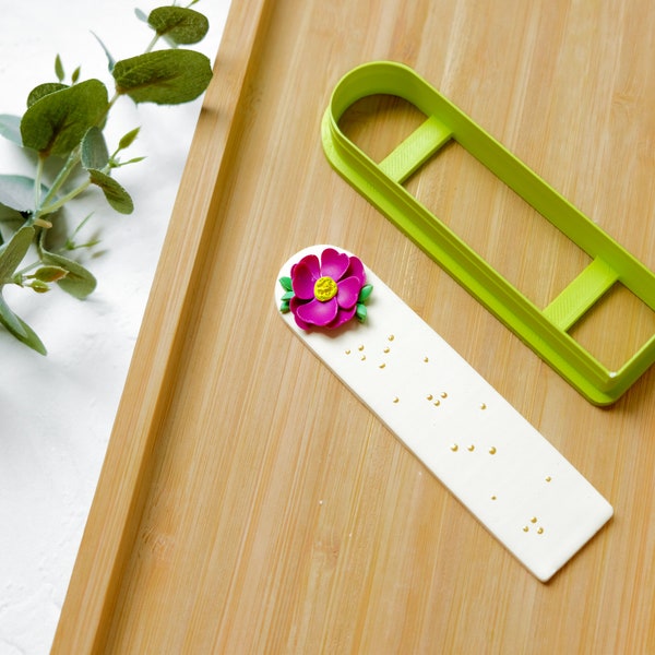 Bookmark Polymer Clay Cutter, Polymer Clay Cutter, Bangles shape cutters, Polymer clay bracelet shape cutter, Plant stick clay cutter