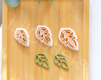 Leaf Polymer Clay Cutter: Jewelry & Cookie DIY Tool