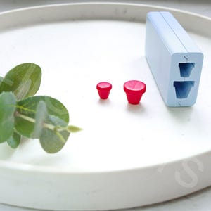 Rodillo de arcilla polimérica con cuentas de maceta: macetas de arcilla de 10 mm y 13 mm