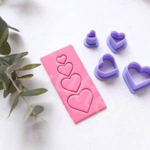 Uitsteker voor organische hartklei: gereedschappen voor het maken van polymeersieraden voor handgemaakte oorbellen en ambachten